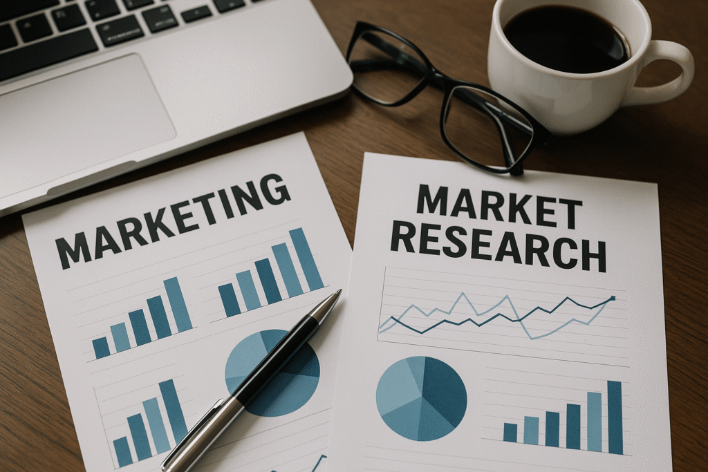 marketing and market research image