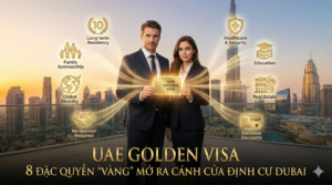 UAE Golden Visa: 8 Đặc Quyền “Vàng” Mở Ra Cánh Cửa Định Cư Dubai
